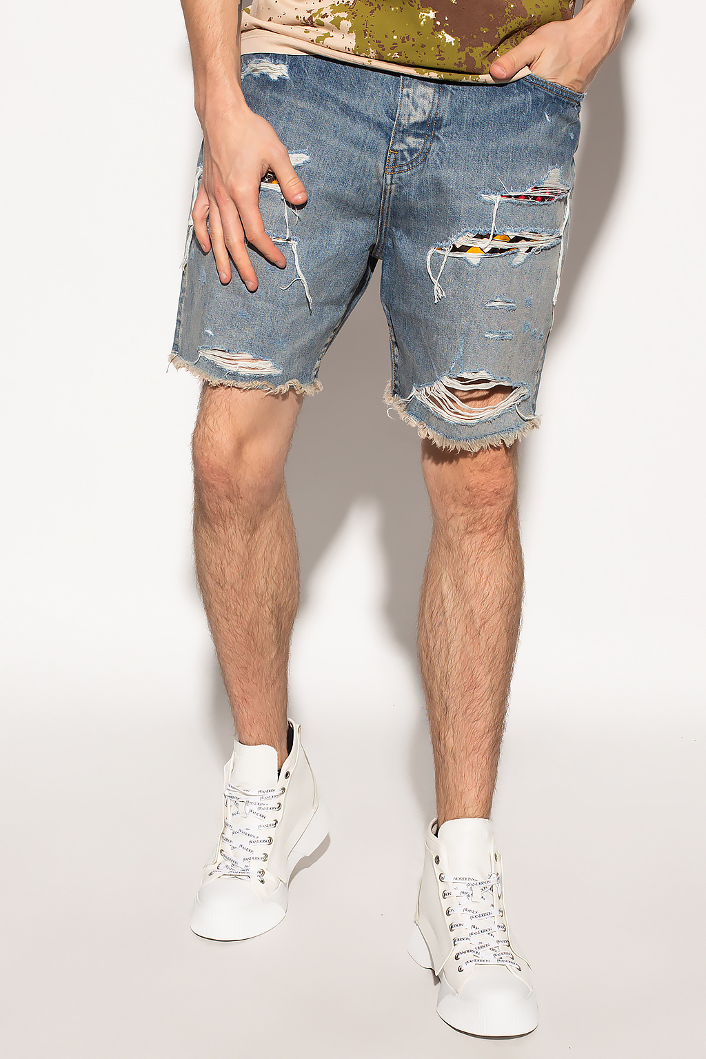 Amiri jean sale shorts